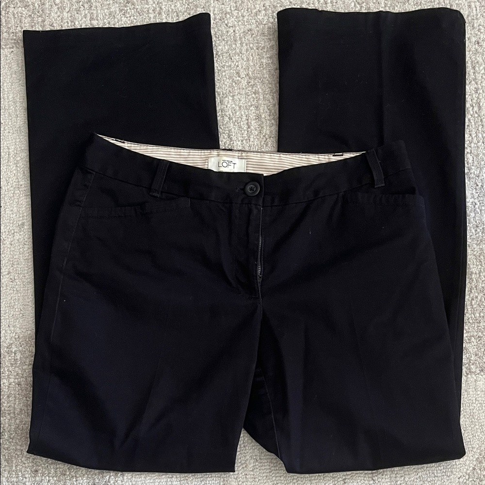 LOFT Classic Black Pants